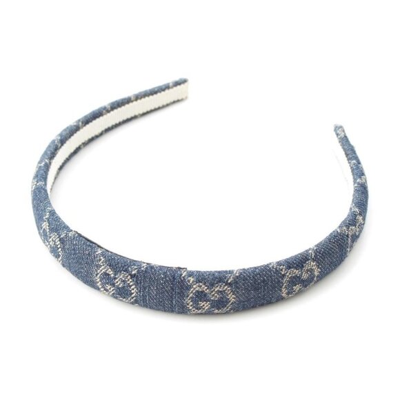 Gucci GG Denim Headband Hair Blue main image 6